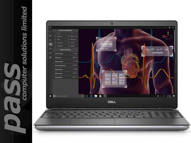 Dell Precision 7550 Laptop | Intel® Xeon® W-10885M 2.4Ghz | Quadro